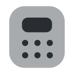 Calculator SVG Icon